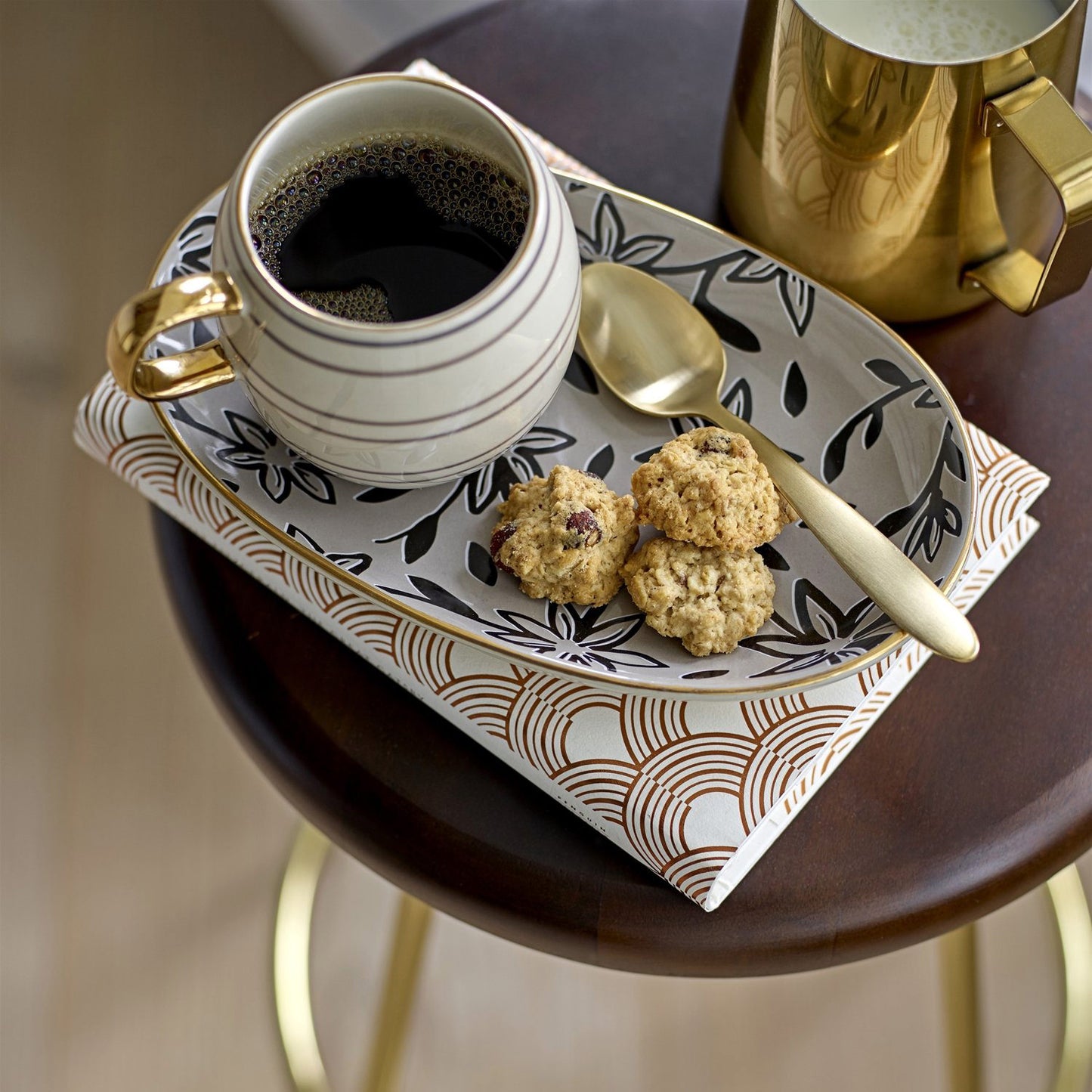 CUTLERY, GOLD, 4 PCS.