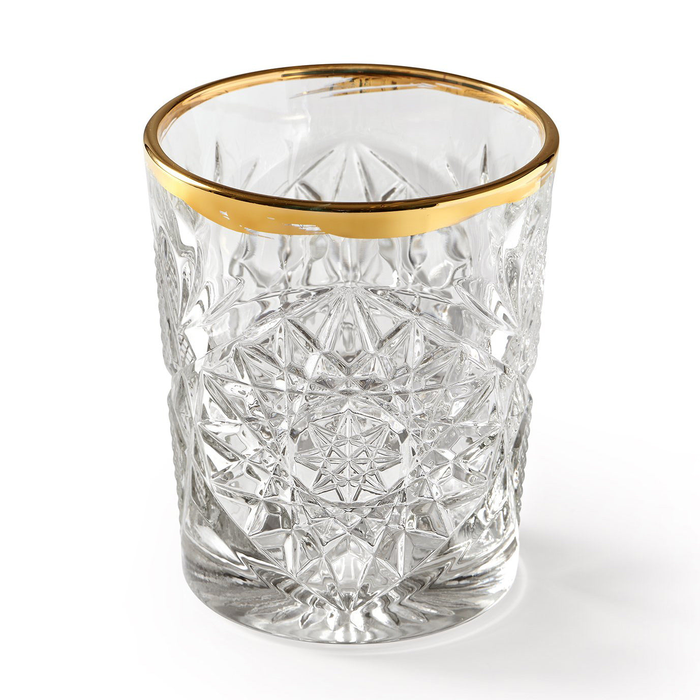 LIBBEY HOBSTAR GOLD RIM – GLASS, 350 ml, 2 PCS.