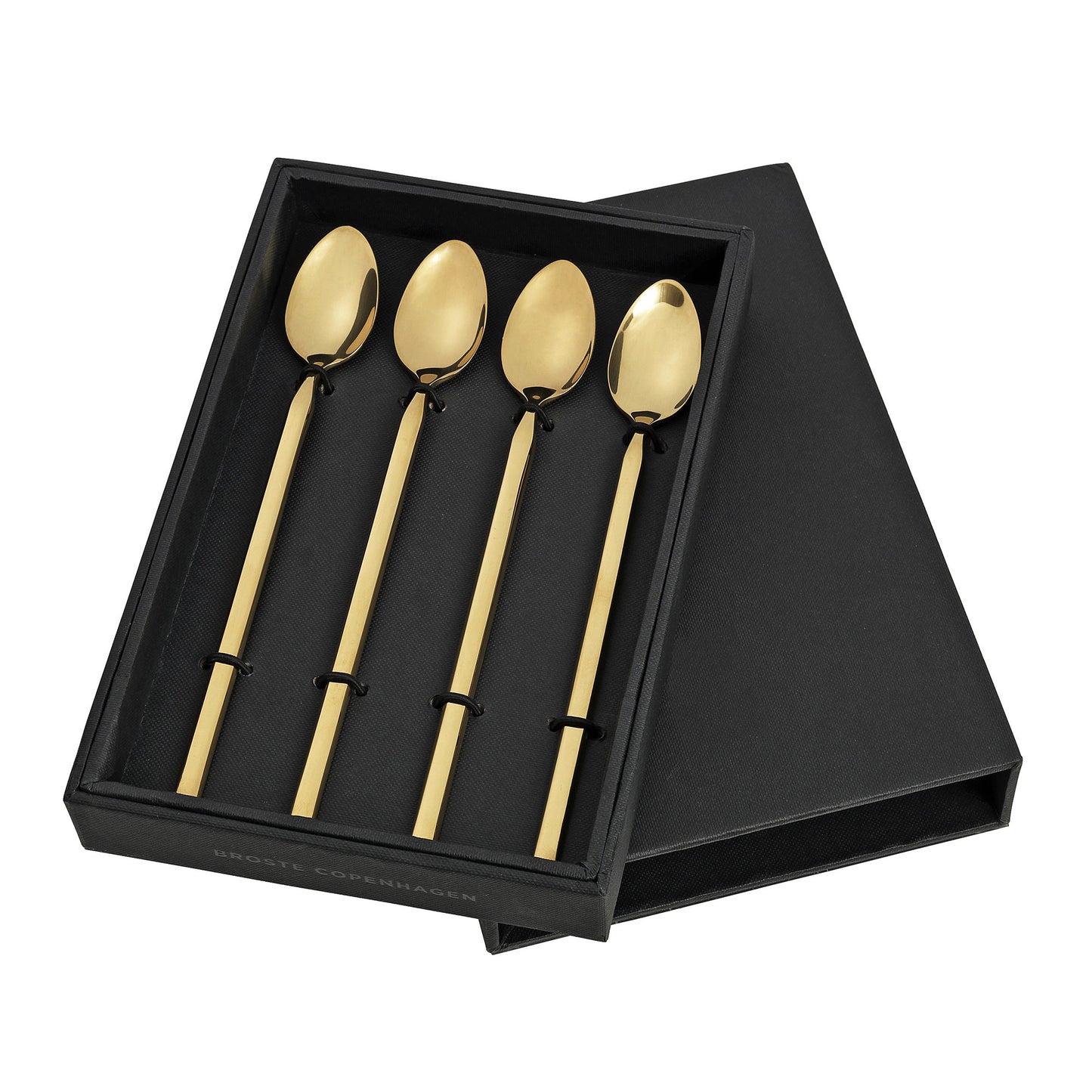 TVIS LONG SPOON, GOLD, 4 PCS.