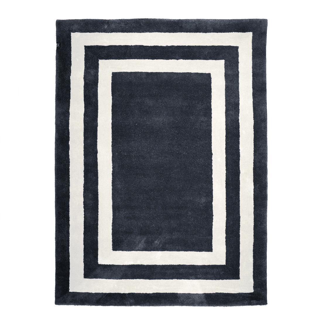 Firenze Iron Gate rug with grey and beige tones, handmade viscose rug from Classic Collection
