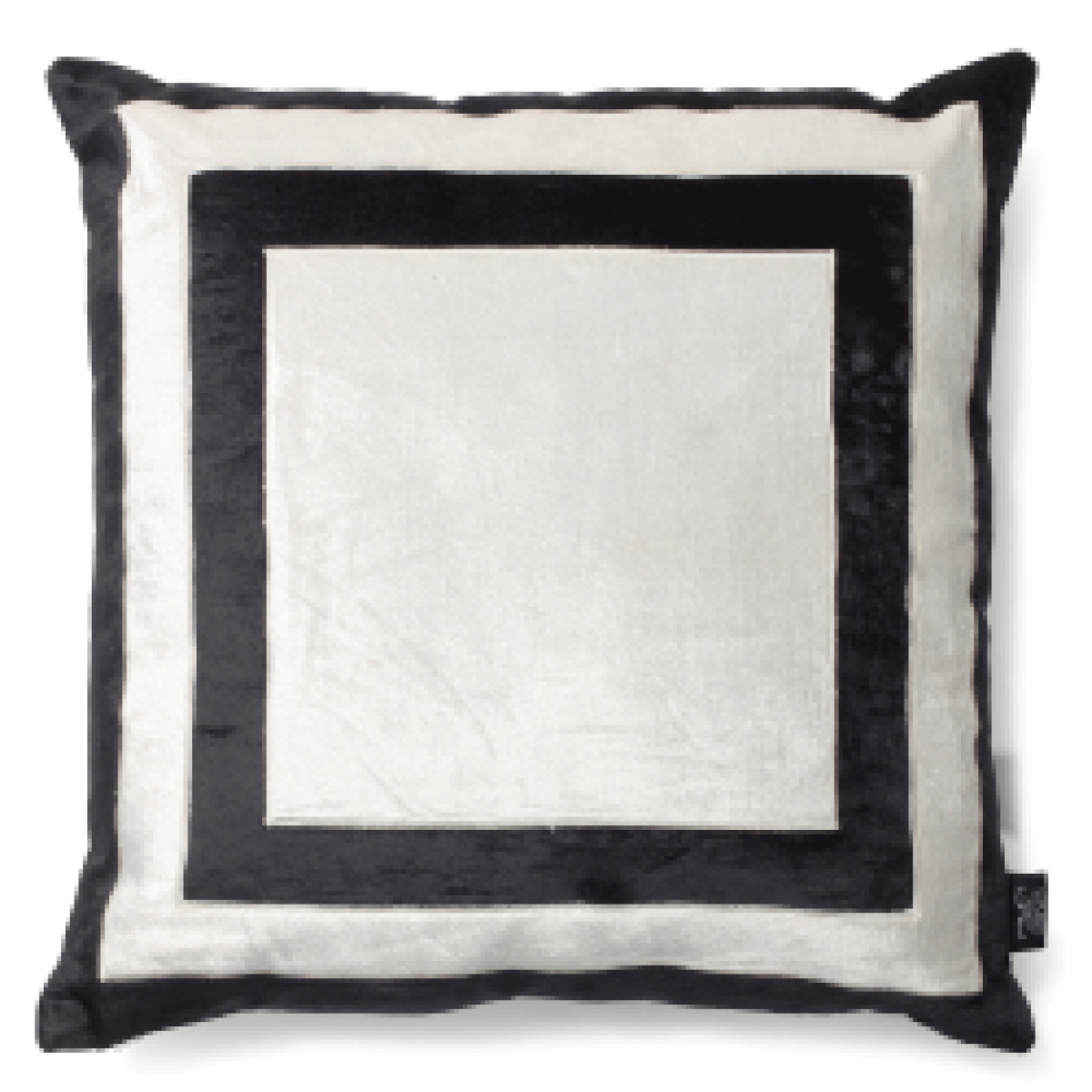FIRENZE BLACK PILLOW CASE FOR DECORATIVE PILLOW 50 x 50