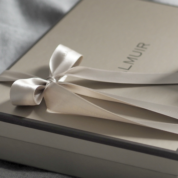 Vallées scarf, 70x200cm, sand melange wool 100%