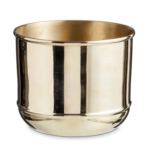 LARGE POT, BRASS