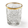 LIBBEY HOBSTAR GOLD RIM – GLASS, 350 ml, 2 PCS.
