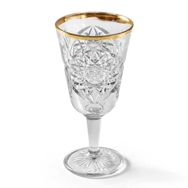 LIBBEY HOBSTAR GOLD – WINE GLASS, 300 ml, 2 PCS.